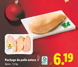 Lidl Pechuga de pollo entera oferta