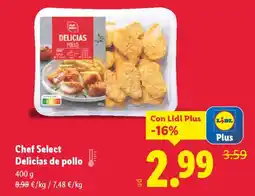 Lidl Chef Select Delicias de pollo oferta
