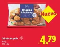 Lidl Crispies de pollo oferta