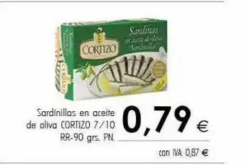 Cash Ifa Sardinillas En Aceite De Oliva Cortizo 7-10 Rr-90 Grs oferta