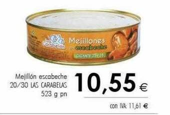 Cash Ifa Mejillón Escabeche 20-30 Las Carabelas oferta