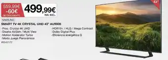 Samsung Smart Tv 4k Crystal Uhd 43