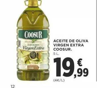 Supercor Aceite De Oliva Virgen Extra Coosur oferta