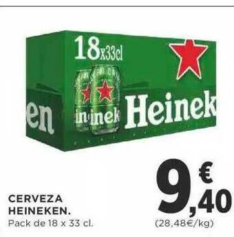 Supercor Cerveza Heineken oferta