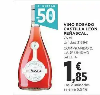 Supercor Vino Rosado Castilla León Peñascal. oferta