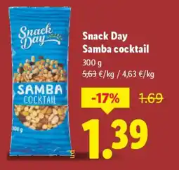 Lidl Snack Day Samba cocktail oferta