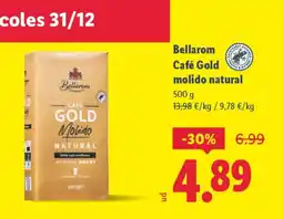 Lidl BELLAROM Café Gold molido natural oferta