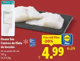 Lidl Ocean Sea Centros de filete de bacalao oferta