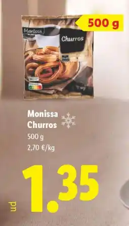 Lidl MONISSA Churros oferta