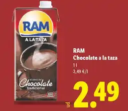 Lidl RAM Chocolate a la taza oferta