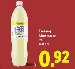 Lidl FREEWAY Limón zero oferta