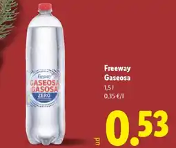 Lidl FREEWAY Gaseosa oferta