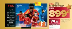 Carrefour TCL TV 65" 65C71KX7 oferta
