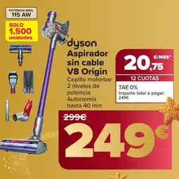 Carrefour DYSON Aspirador sin cable V8 Origin oferta