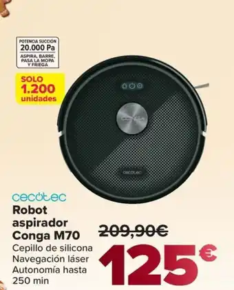 CECOTEC Robot aspirador Conga M70