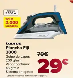 Carrefour TAURUS Plancha Fiji 3000 oferta