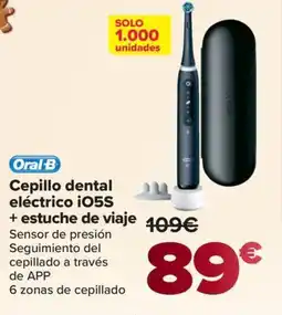 Carrefour ORAl-B Cepillo dental eléctrico i05S + estuche de viaje oferta