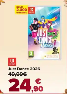 Carrefour Just Dance 2026 oferta