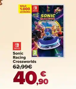 Carrefour SONIC Racing Crossworlds oferta
