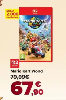 Carrefour Mario Kart World oferta