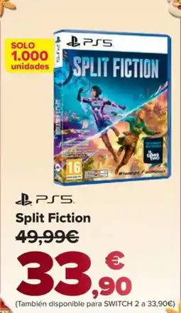 Carrefour PS5 Split Fiction oferta