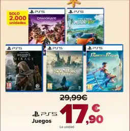 Carrefour PS5 Juegos oferta