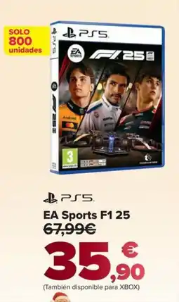 Carrefour PS5 EA Sports F1.25 oferta