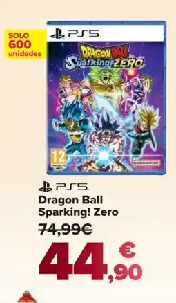 Carrefour PS5 Dragon Ball Sparking! Zero oferta
