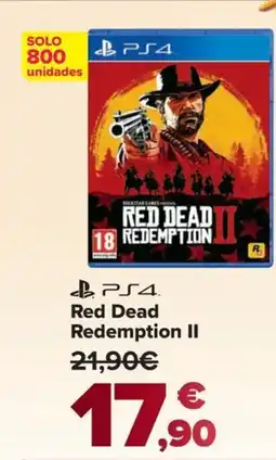 Carrefour PS4 Red Dead Redemption II oferta