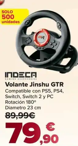 Carrefour INDECA Volante Jinshu GTR oferta