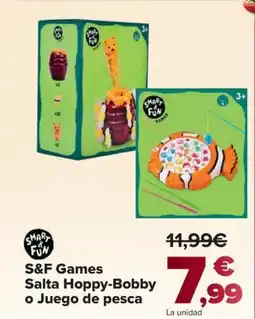 Carrefour S&F Games Salta Hoppy-Bobby o Juego de pesca oferta