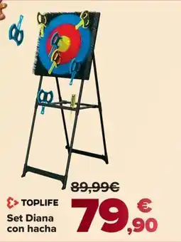 Carrefour TOPLIFE Set Diana con hacha oferta