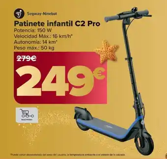 Patinete infantil C2 Pro