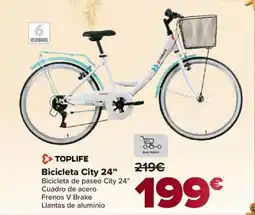 Carrefour TOPLIFE Bicicleta City 24" Bicicleta City 24" oferta