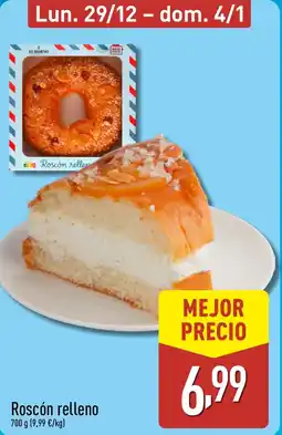 ALDI Roscón rellen oferta
