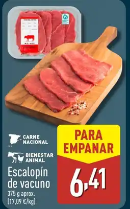 ALDI Escalopín de vacuno oferta