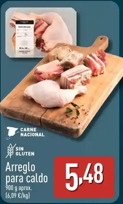 ALDI Arreglo para caldo oferta