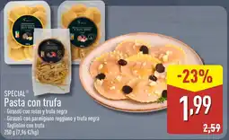 ALDI SPECIAL Pasta con trufa oferta