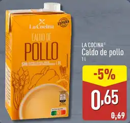 ALDI LA COCINA Caldo de pollo oferta