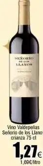 FROIZ Señorío de los llanos - vino valdepenas crianza oferta