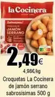 FROIZ La cocinera - croquetas de jamon serrano sabrosisimas oferta