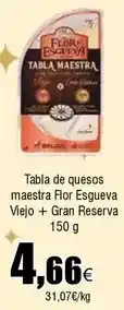 FROIZ Flor - tabla de quesos maestra esgueva viejo + gran reserva oferta