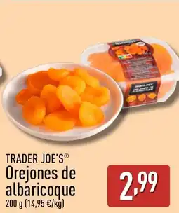 ALDI TRADER JOE'S Orejones de albaricoque oferta
