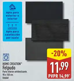 ALDI HOME CREATION Felpudo oferta