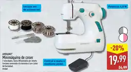 ALDI AMBIANO Minimáquina de coser oferta