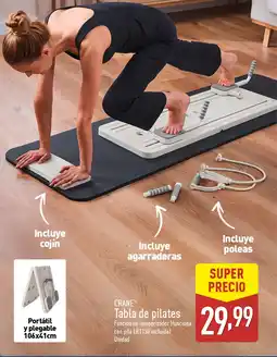 ALDI CRANE Tabla de pilates oferta