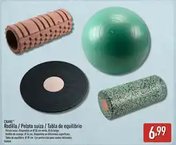 ALDI CRANE Rodillo / Pelota suiza / Tabla de equilibrio oferta