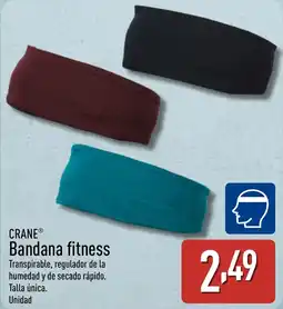 ALDI CRANE Bandana fitness oferta