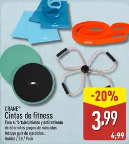 ALDI CRANE Cintas de fitness oferta