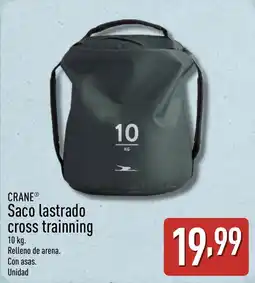 ALDI CRANE Saco lastrado cross trainning oferta